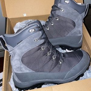 Mens Grey North Face Chilkat Nylon Zine Boots